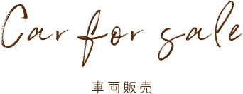 Car for sale販売車両